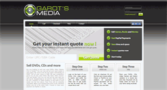 Desktop Screenshot of garotsmedia.com