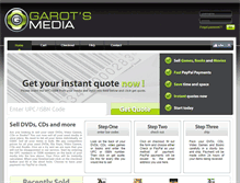 Tablet Screenshot of garotsmedia.com